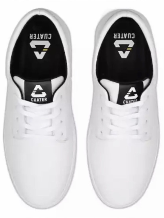 Cuater Other - CUATER The Wildcard Leather 4MU189 Spikeless Golf Shoes Size 11 White Sneakers
